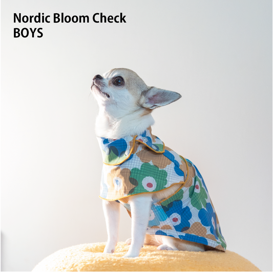 NORDIC BLOOM CHECK 男の子