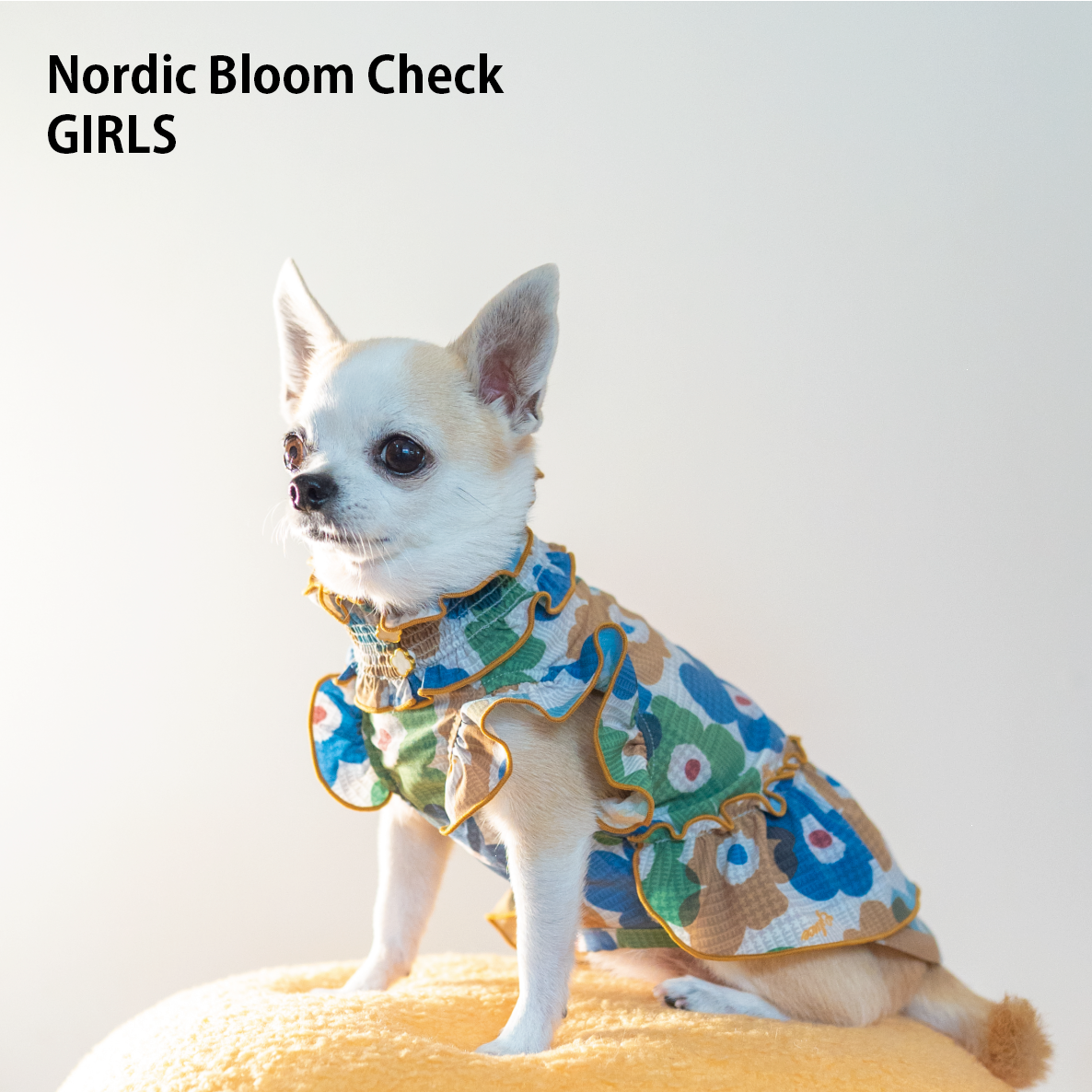 NORDIC BLOOM CHECK 女の子
